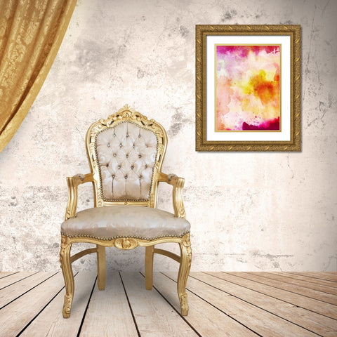 Juicy Juice Gold Ornate Wood Framed Art Print with Double Matting by Prime, Marcus