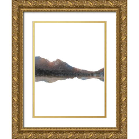 Levitated Horizon 1 Gold Ornate Wood Framed Art Print with Double Matting by Prime, Marcus