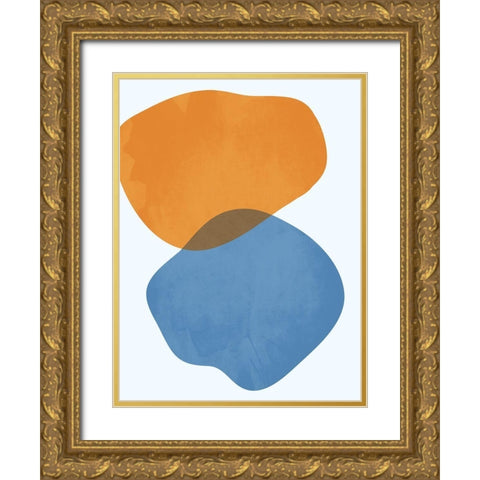 Magical Rocks 1 Gold Ornate Wood Framed Art Print with Double Matting by Prime, Marcus