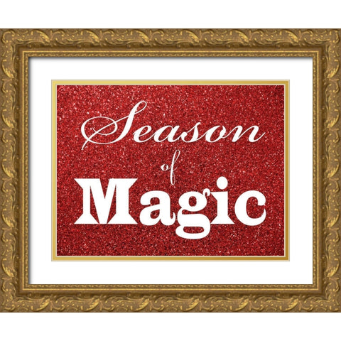 Magical Season Gold Ornate Wood Framed Art Print with Double Matting by Prime, Marcus