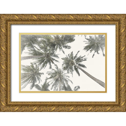 Organic Rises 1 Gold Ornate Wood Framed Art Print with Double Matting by Prime, Marcus