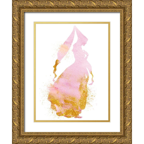 Princess Power 2 Gold Ornate Wood Framed Art Print with Double Matting by Prime, Marcus
