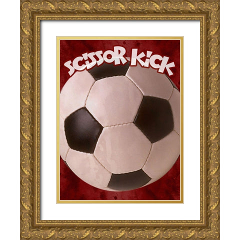 Juvenile Sports 3 Gold Ornate Wood Framed Art Print with Double Matting by Prime, Marcus