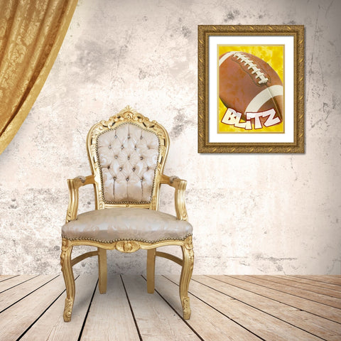 Juvenile Sports 4 Gold Ornate Wood Framed Art Print with Double Matting by Prime, Marcus