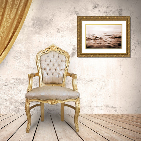 Enticed Oasis 1 Gold Ornate Wood Framed Art Print with Double Matting by Prime, Marcus