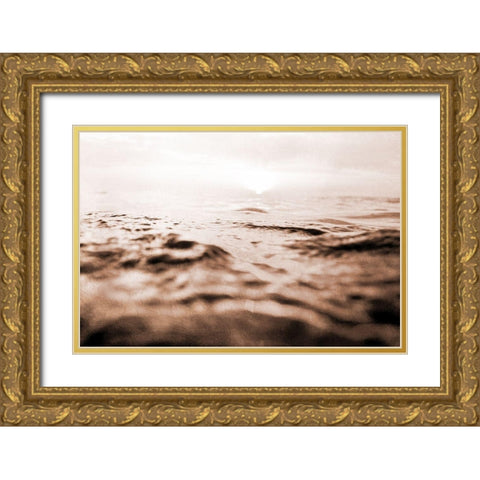 Enticed Oasis 1 Gold Ornate Wood Framed Art Print with Double Matting by Prime, Marcus