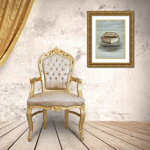 Floating Hope 1 Gold Ornate Wood Framed Art Print with Double Matting by Prime, Marcus