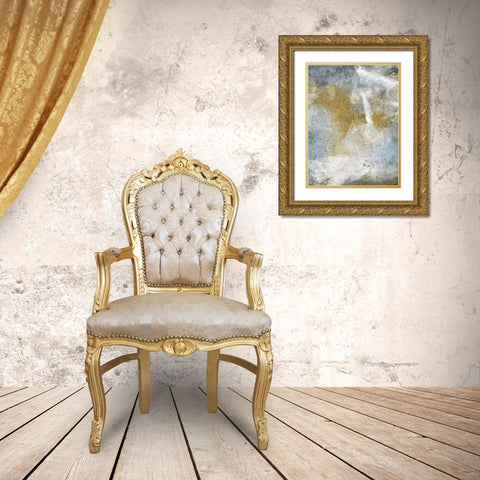 Worn Ancient 2 Gold Ornate Wood Framed Art Print with Double Matting by Prime, Marcus