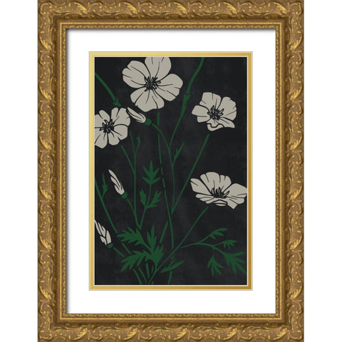 Growing Beauty Gold Ornate Wood Framed Art Print with Double Matting by Prime, Marcus