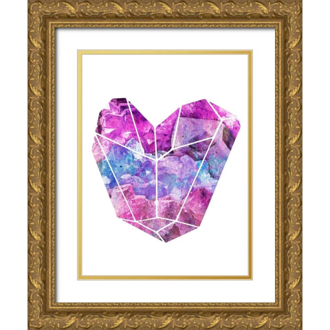 Crystalis Obscuris 2 Gold Ornate Wood Framed Art Print with Double Matting by Prime, Marcus