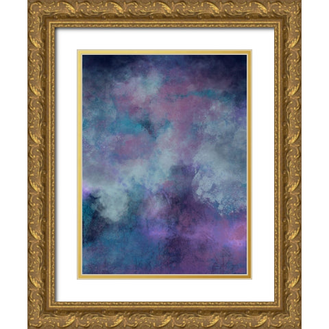 Amethyst Delight 1 Gold Ornate Wood Framed Art Print with Double Matting by Prime, Marcus