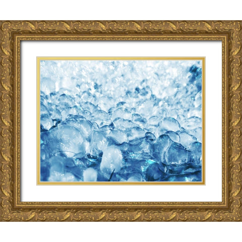 Bubbly Mint 2 Gold Ornate Wood Framed Art Print with Double Matting by Prime, Marcus