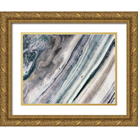 Stoned Tones 1 Gold Ornate Wood Framed Art Print with Double Matting by Prime, Marcus