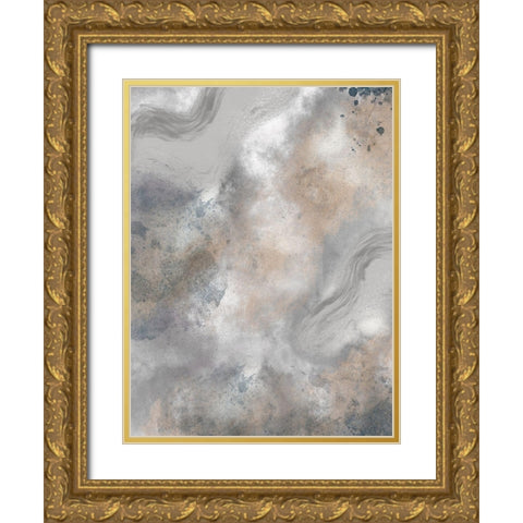 Earthly Tones 2 Gold Ornate Wood Framed Art Print with Double Matting by Prime, Marcus