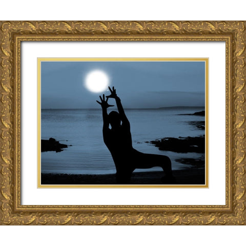 Shoot For The Sun 1 Gold Ornate Wood Framed Art Print with Double Matting by Prime, Marcus
