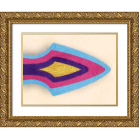 Crashing Motions 1 Gold Ornate Wood Framed Art Print with Double Matting by Prime, Marcus