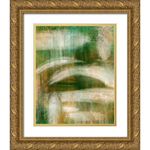Jade Sunset 3 Gold Ornate Wood Framed Art Print with Double Matting by Prime, Marcus
