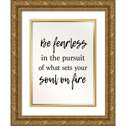 Golden Soul 2 Gold Ornate Wood Framed Art Print with Double Matting by Prime, Marcus