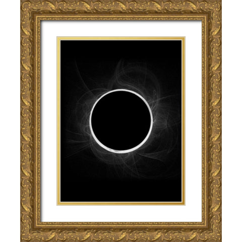Moons Howl 3 Gold Ornate Wood Framed Art Print with Double Matting by Prime, Marcus