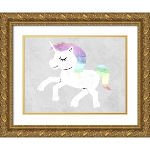 Magical Creatures 1 Gold Ornate Wood Framed Art Print with Double Matting by Prime, Marcus