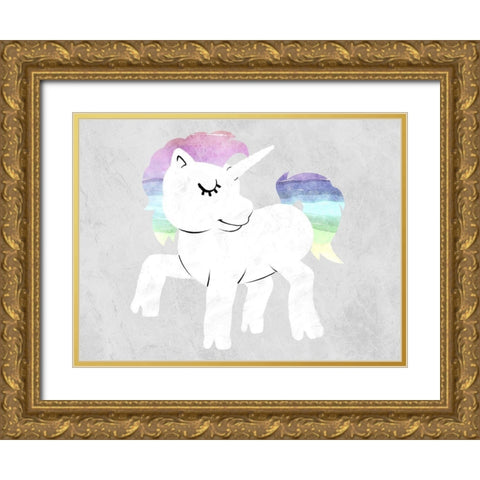 Magical Creatures 2 Gold Ornate Wood Framed Art Print with Double Matting by Prime, Marcus