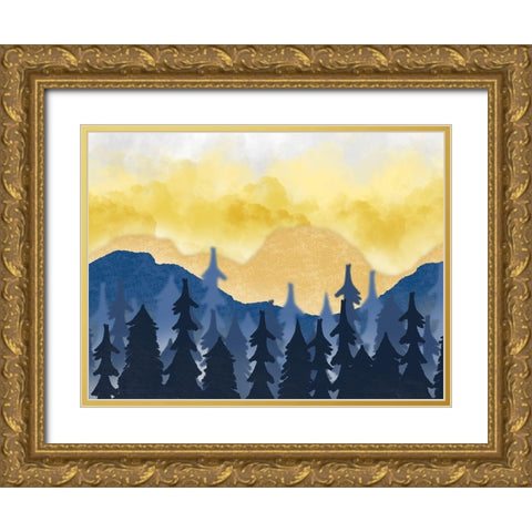 Skyward Journey 1 Gold Ornate Wood Framed Art Print with Double Matting by Prime, Marcus