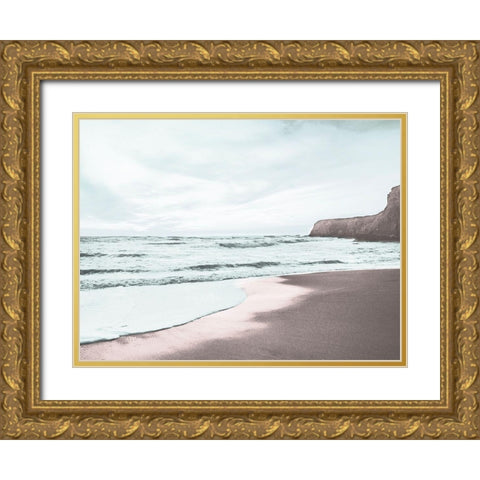 Coastal Breeze 1 Gold Ornate Wood Framed Art Print with Double Matting by Prime, Marcus