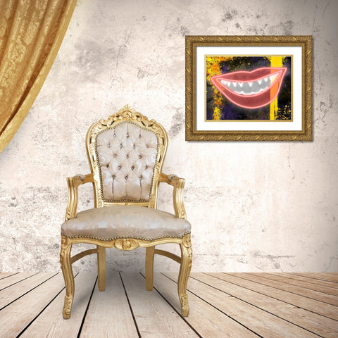 Urban Smile Gold Ornate Wood Framed Art Print with Double Matting by Prime, Marcus