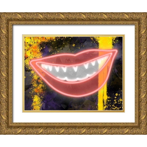 Urban Smile Gold Ornate Wood Framed Art Print with Double Matting by Prime, Marcus