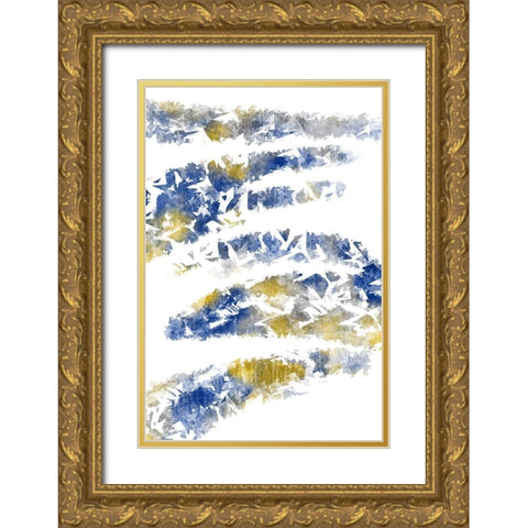Geometric Splendor 1 Gold Ornate Wood Framed Art Print with Double Matting by Prime, Marcus