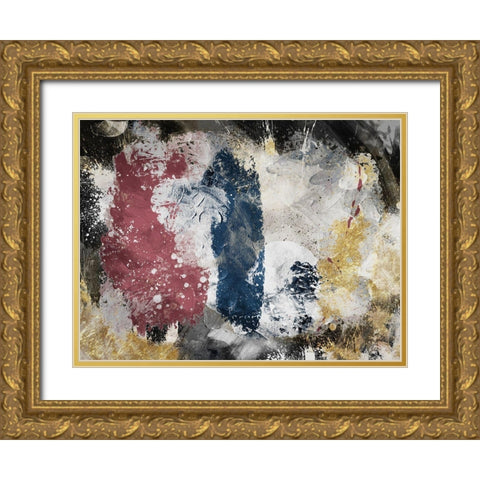 Lunar Realms Gold Ornate Wood Framed Art Print with Double Matting by Prime, Marcus
