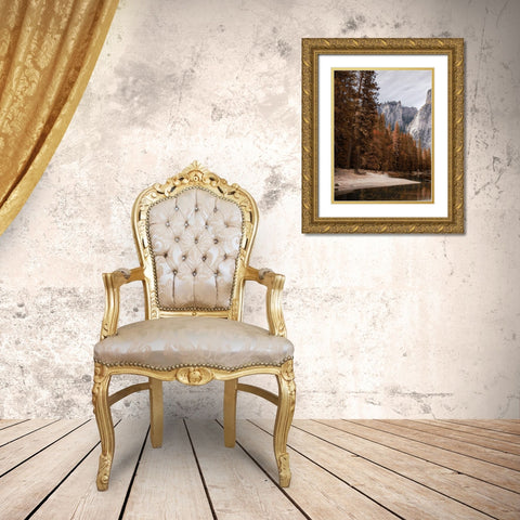 Relaxing Hike 1 Gold Ornate Wood Framed Art Print with Double Matting by Prime, Marcus