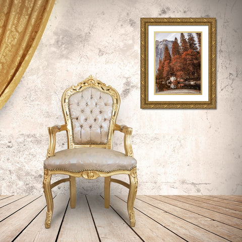 Relaxing Hike 2 Gold Ornate Wood Framed Art Print with Double Matting by Prime, Marcus