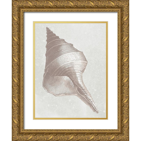 Coastal Bliss 1 Gold Ornate Wood Framed Art Print with Double Matting by Prime, Marcus