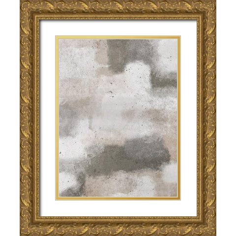 Grunge Revelations 1 Gold Ornate Wood Framed Art Print with Double Matting by Prime, Marcus