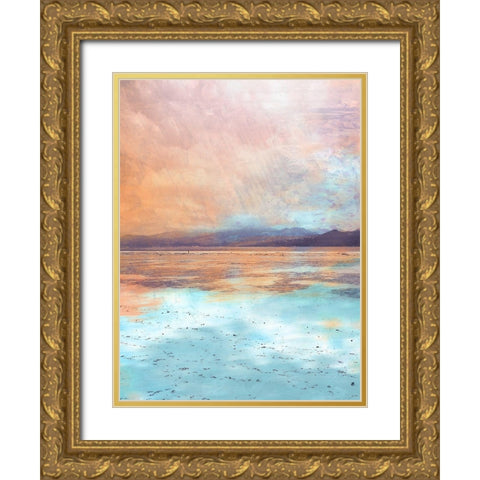 Coastal Sunset 2 Gold Ornate Wood Framed Art Print with Double Matting by Prime, Marcus