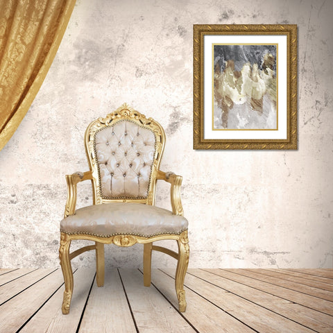 Lastingly Clammy Gold Ornate Wood Framed Art Print with Double Matting by Prime, Marcus