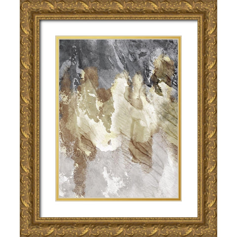 Lastingly Clammy Gold Ornate Wood Framed Art Print with Double Matting by Prime, Marcus