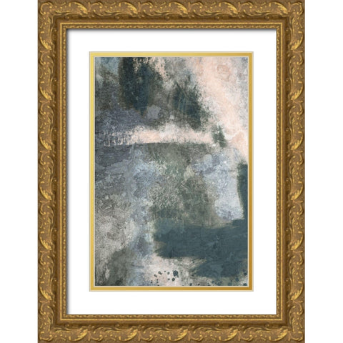 Ancient Rubble 2 Gold Ornate Wood Framed Art Print with Double Matting by Prime, Marcus