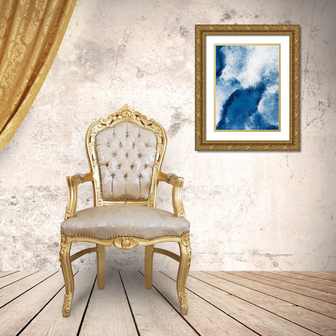Unrefined Night 1 Gold Ornate Wood Framed Art Print with Double Matting by Prime, Marcus