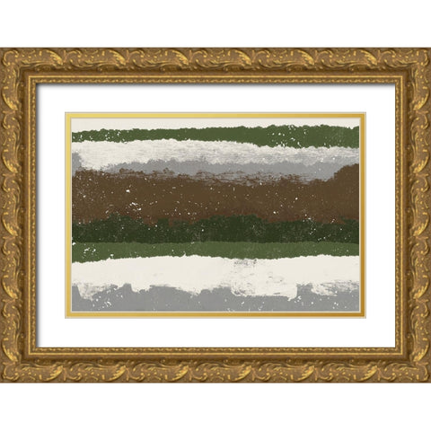 Flowing Welcome 1 Gold Ornate Wood Framed Art Print with Double Matting by Prime, Marcus