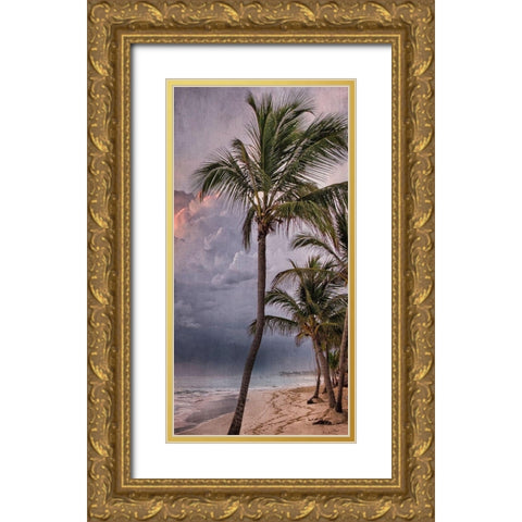 Morning Sea Breeze Gold Ornate Wood Framed Art Print with Double Matting by Prime, Marcus
