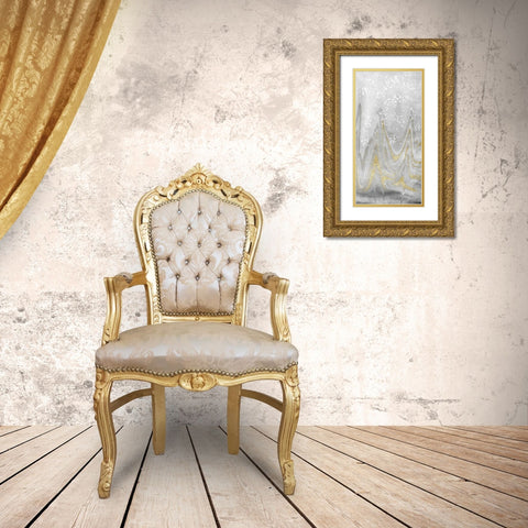Shimmering Reality 1 Gold Ornate Wood Framed Art Print with Double Matting by Prime, Marcus