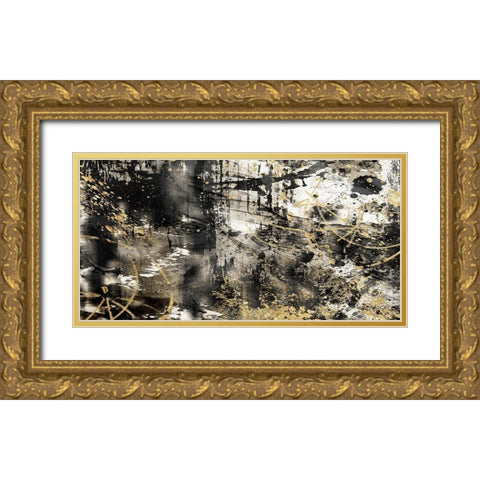 Golden Prime 1 Gold Ornate Wood Framed Art Print with Double Matting by Prime, Marcus