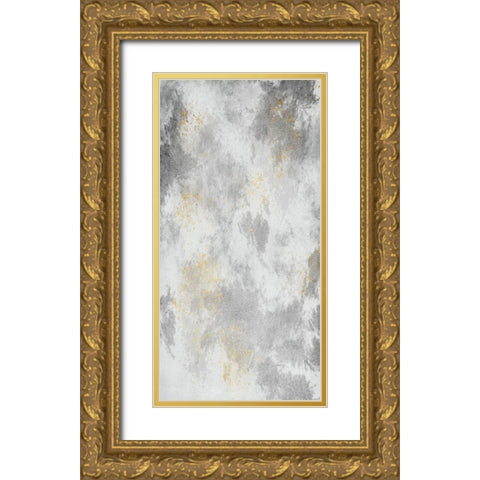 Admirable Marble Gold Ornate Wood Framed Art Print with Double Matting by Prime, Marcus