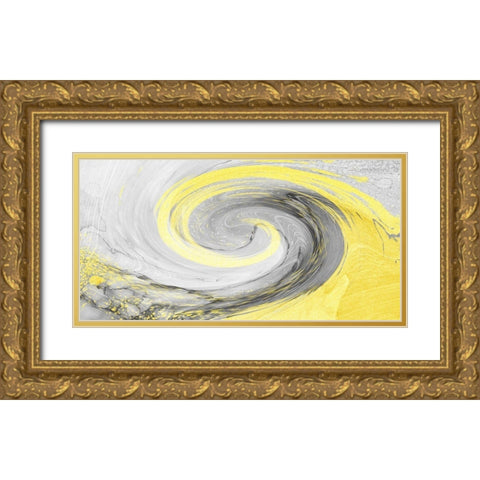 Sunshine Wave 1 Gold Ornate Wood Framed Art Print with Double Matting by Prime, Marcus