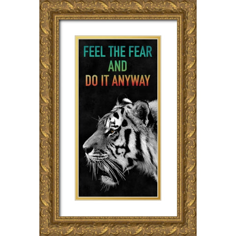 Do It Anyway Gold Ornate Wood Framed Art Print with Double Matting by Prime, Marcus