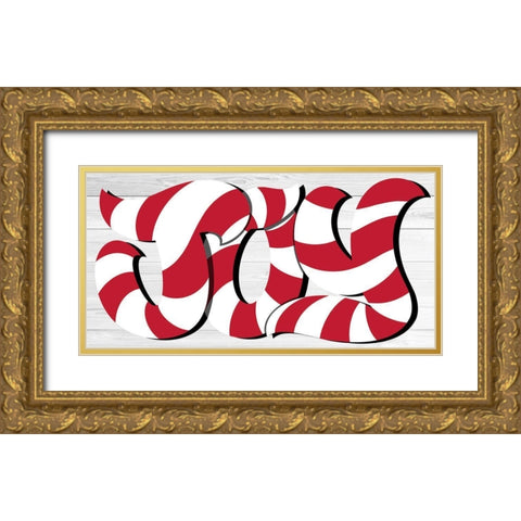 Sugar Joy Gold Ornate Wood Framed Art Print with Double Matting by Prime, Marcus