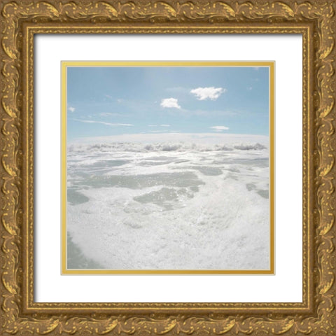 Bubbles In The Sea 2 Gold Ornate Wood Framed Art Print with Double Matting by Prime, Marcus