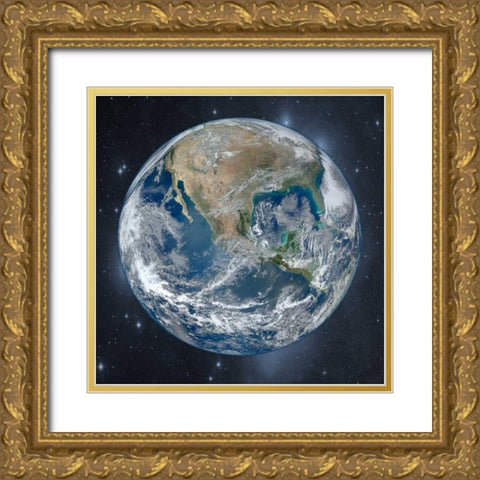 Earth Of Wonder 2 Gold Ornate Wood Framed Art Print with Double Matting by Prime, Marcus